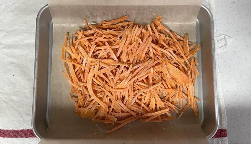 鮮度を保ってバラ凍結