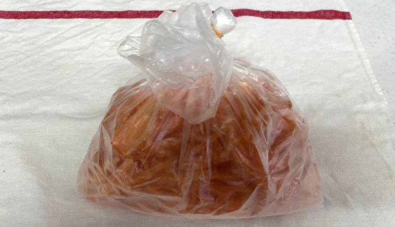 鮮度を保ってバラ凍結2